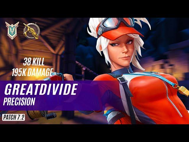 38 KILL 195K DAMAGE GreatDivide LIAN PALADINS COMPETITIVE (MASTER) PRECISION