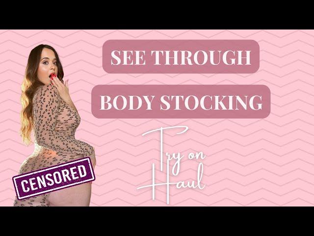 TRANSPARENT TRY ON Haul with Mirror View! | Jean Marie Try On
