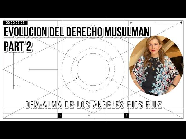 PARTE 2, Evolución Histórica del Derecho Musulmán, Dra. Alma de los Ángeles Ríos Ruiz.