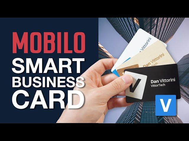 Mobilo Smart Business Card - Best Business Card for Teams