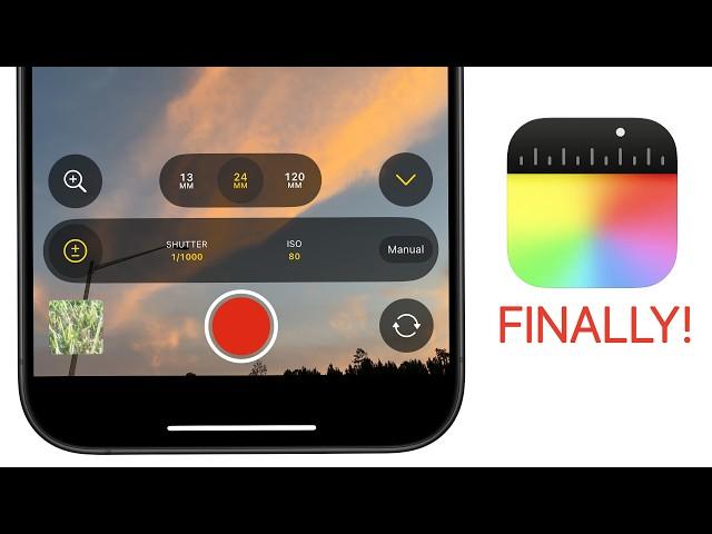 Apple's NEW "Pro Camera" App is AWESOME! | Final Cut Camera for iPhone