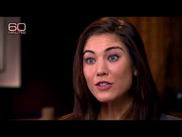 USWNT - 60 Minutes Excerpts - Hope Solo "When We Brought Up The Men, It Pissed Them Off" - Pt 4 of 6