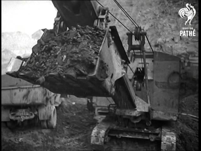 Open Cast Coal Mining Near Leeds (1947)