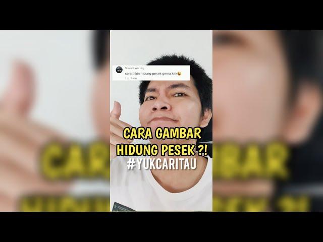 CARA GAMBAR HIDUNG PESEK | SHORTS