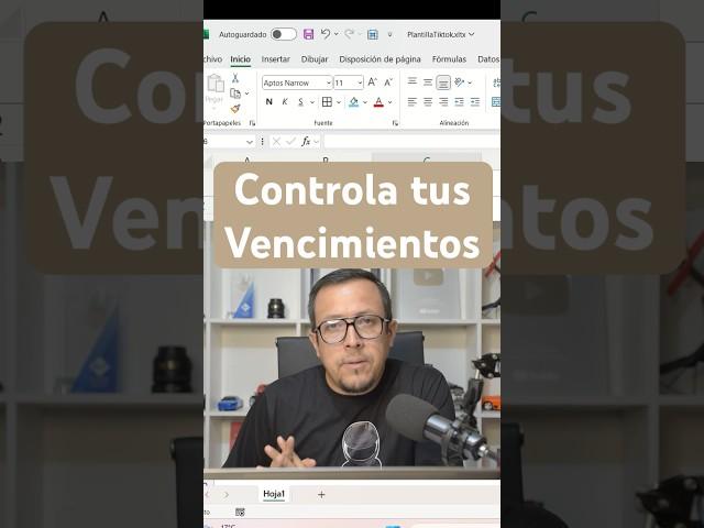 Así puedes tener un control de tus fechas de vencimiento en Excel.