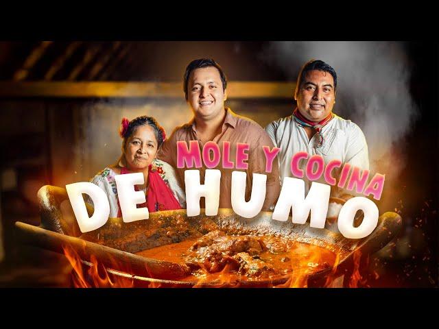 EP- 1 Mole y cocina de Humo, cocinando con Martha Atzin en Papantla, Veracruz! 