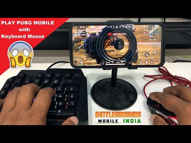 How to Play PUBG Mobile or BGMI with Mouse and keyboard | MIX Pro Android Setup 