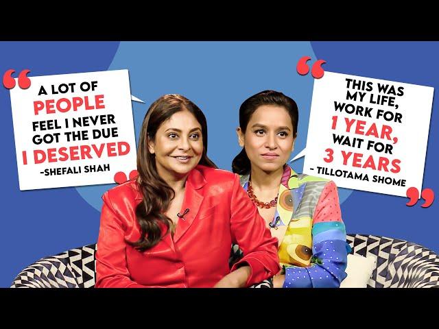 Shefali Shah & Tillotama Shome on facing discrimination, being judged on looks & Delhi Crime 2