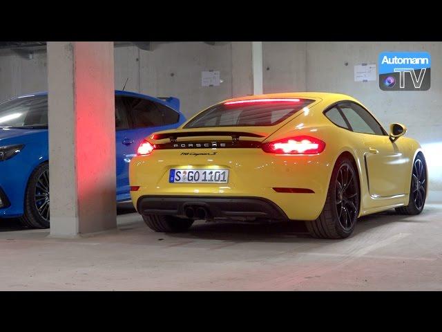 Porsche 718 Cayman S (350hp) - pure SOUND (60FPS)