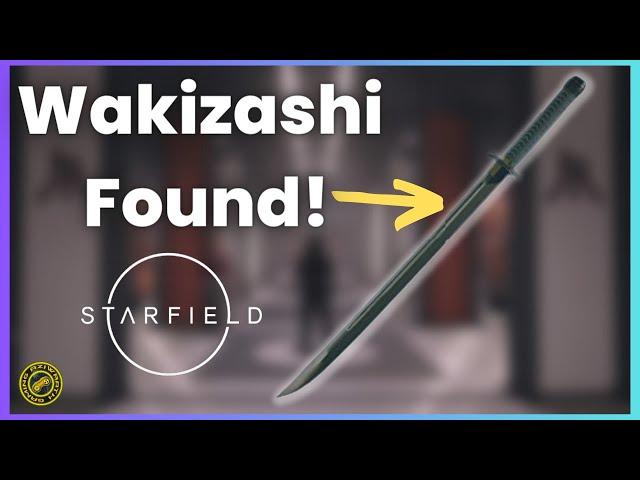 Rare Wakizashi Discovery in Starfield - How to Claim Yours!