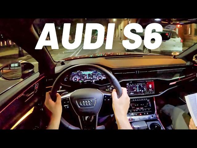 2024 Audi S6 | POV Night Drive