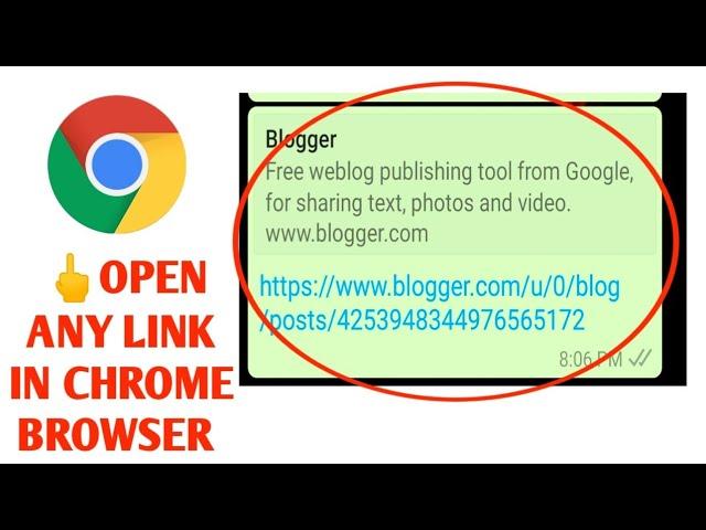 Link Direct Open In Browser Problem Solved | Link Open In Chrome Browser Fix website not opening