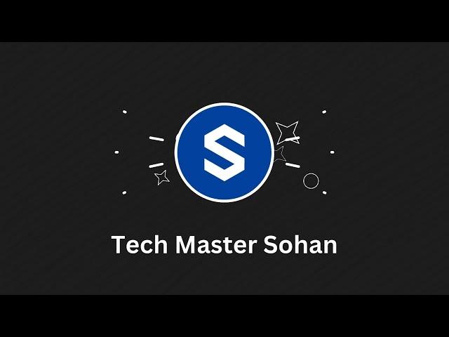 intro Vedio | Tech Master Sohan #tech #technology #techmastersohan