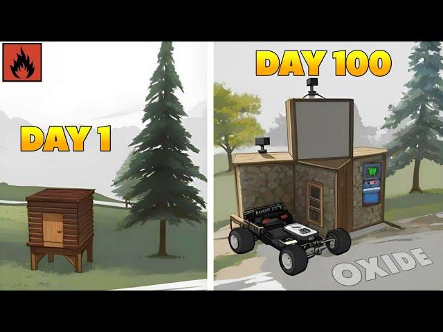 We Survived 100 Days in Oxide | Oxide: Survival Island (Oxide New Update)