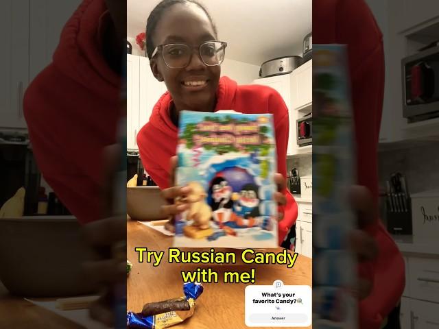 Try Russian Candy With Me!️️ #candy #candies #candyopeningvideo #russia #try #food #bible