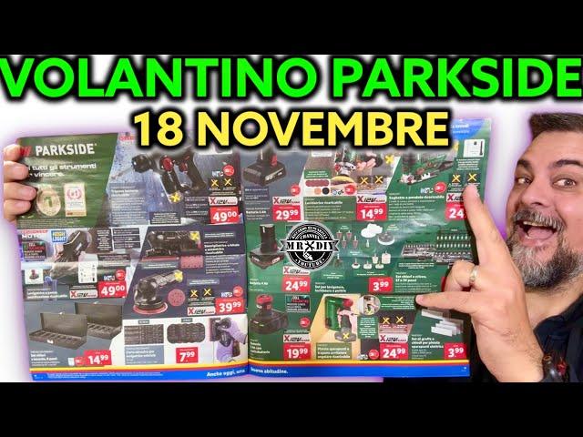 Parkside Lidl DIY Flyer November 18, 2024. Riccardo Muscarella #parkside #lidl #tools