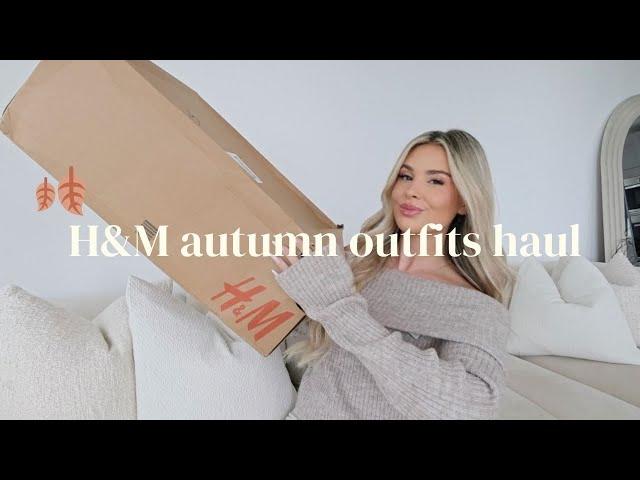 HUGE H&M autumn outfits haul 