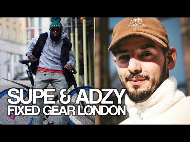 Supe and Adzy cruising London - Fixed Pirates Crew - 픽시