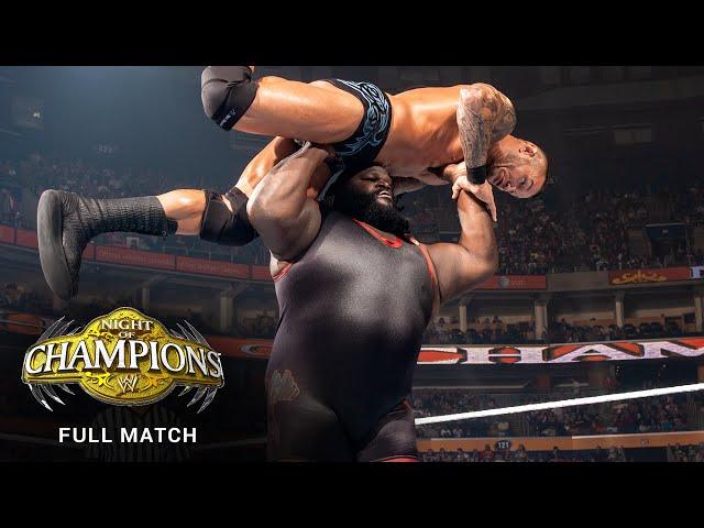 FULL MATCH: Randy Orton vs. Mark Henry – World Heavyweight Title Match: WWE Night of Champions 2011