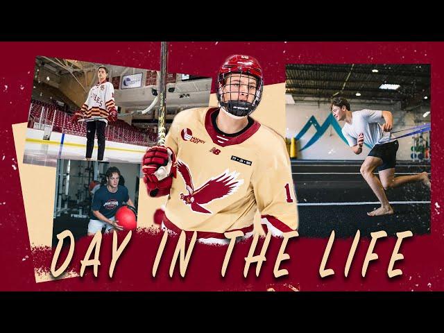 How James Hagens Worksout In The Off Season | Day In The Life