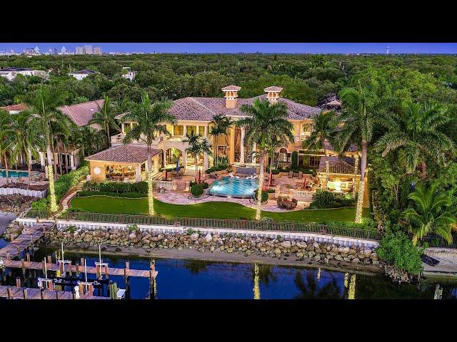 Asking $29.8M, One of the finest estates in Palm Beach Gardens with 17,000 SF of luxury living space