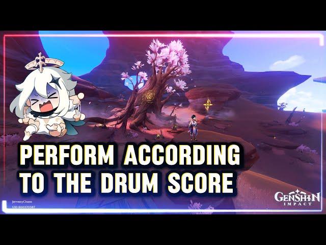 Perform according to the drum score (0/5) | Genshin Impact