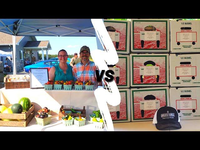 FARMERS MARKET VS CSA? - Exploring Different Farm Models