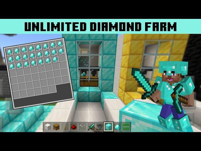 Minecraft Unlimited Diamond Farm  #shorts