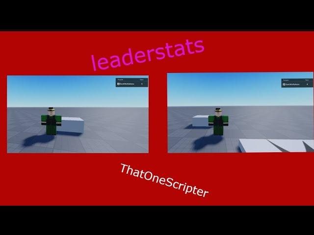 Roblox Leaderstats  Script with me #2