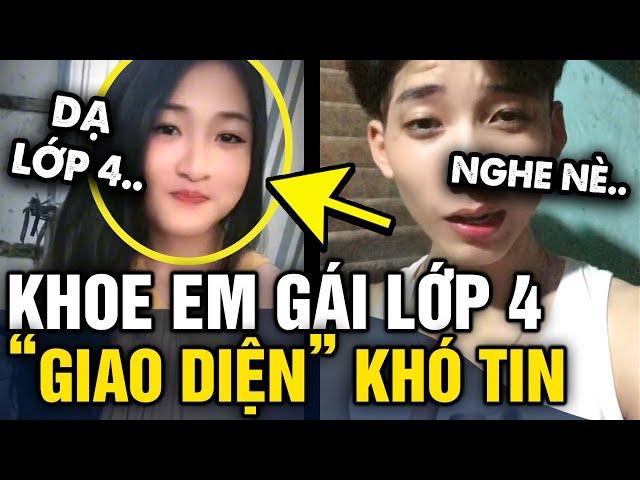 Khoe em gái HỌC LỚP 4, thanh niên khiến dân tình 'NỬA TIN NỬA NGỜ' vì giao diện HƠI LẠ | Tin 3 Phút