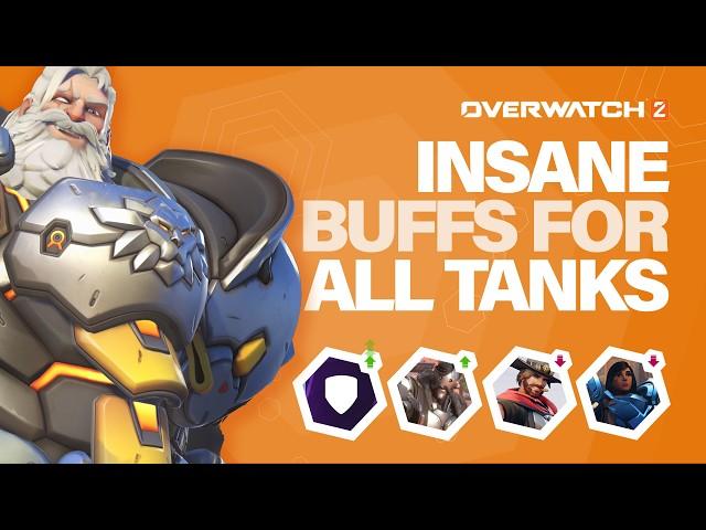 Overwatch 2 Tanks get INSANE buffs in the mid-season patch