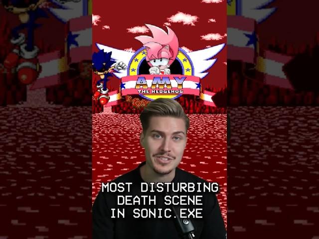 MOST DISTURBING AMY DEATH SCENE IN A SONIC.EXE GAME  #shorts #sonicexe #exe #sonichorror #luigikid