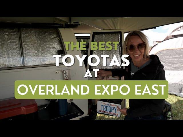 The best Toyotas at Overland Expo East 2022