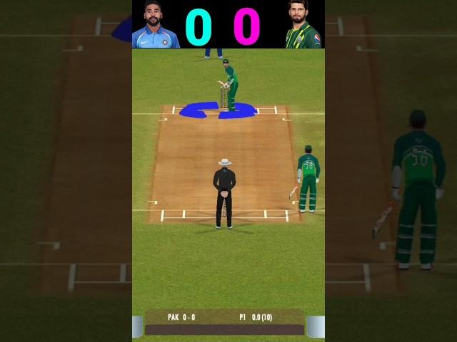 Shaheen shah Afridi Vs Mohammed Siraj in RC22 Game