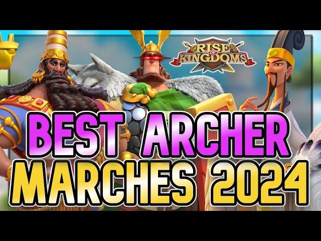 BEST Archer Pairings in 2024 | Rise of Kingdoms