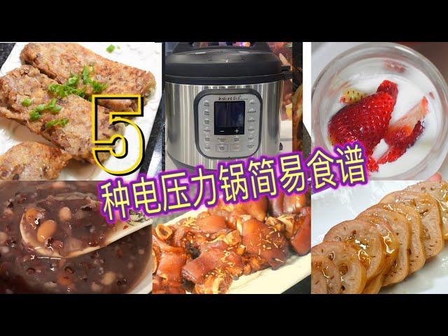 Instant Pot 电压力锅家常菜谱｜电压力锅还有这个功能很多人不知道
