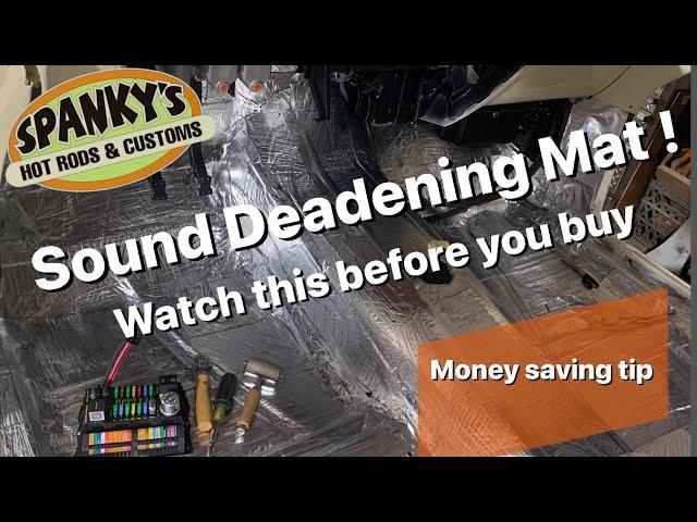 Automotive Sound deadening ! MUST WATCH before you buy  #hotrod  #sounddeadening #caraudio #diy