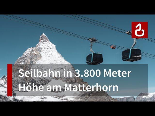 «Matterhorn Glacier Ride» Zermatt | Die höchste 3S der Welt am Klein Matterhorn