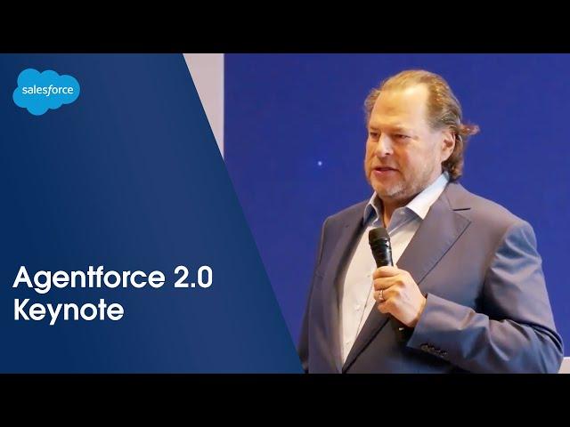Introducing Agentforce 2.0 with Marc Benioff | Salesforce