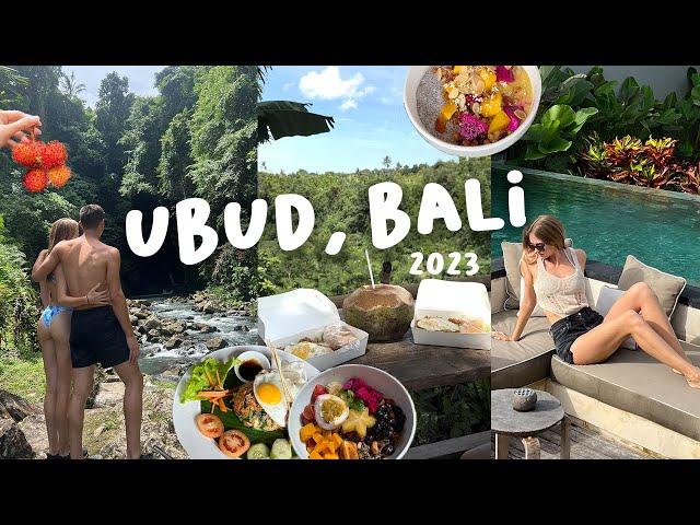 BALI W/ MY BOYFRIEND: jumping off waterfalls, volcano hike  | (BALI TRAVEL VLOG 2023: part one)