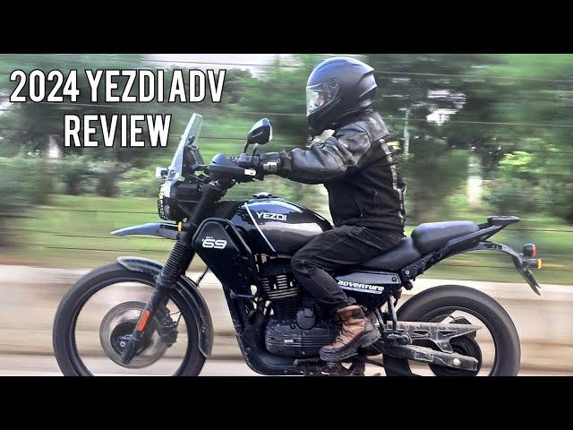 2024 Yezdi Adventure Review | Price Mileage Vibrations Build Quality Gear-Based Fuel-Mapping & more!