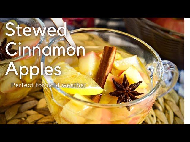 Stewed Cinnamon Apples | Compot de Mere cu Scortisoara | Bella's Delicious Finds