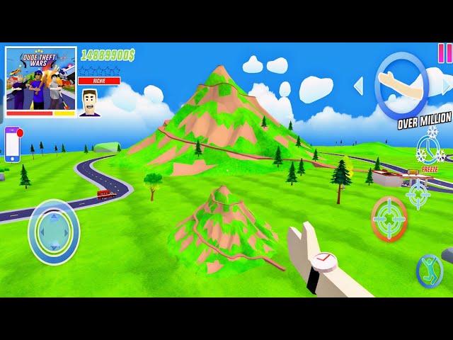 Mini Mountain in Dude Theft Wars | New Update Android Gameplay | Mod Gameplay