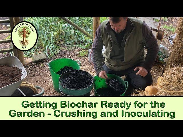 How to Inoculate / Activate Biochar | Turning Charcoal into Biochar