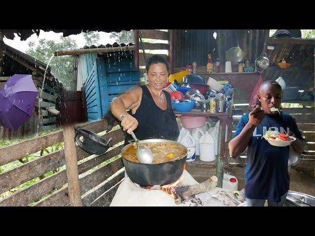 Cocinando en Los campos de dominicano, La vida del campo.