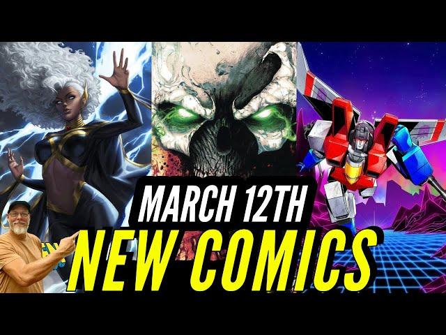 NEW COMIC BOOKS RELEASING MARCH 12TH 2025 DC  MARVEL COMICS PREVIEWS COMING OUT THIS WEEK #comic