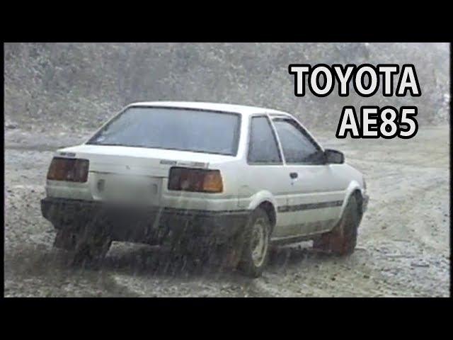 86に見える！？ AE85 ドリフト TOYOTA AE85 LEVIN Drift