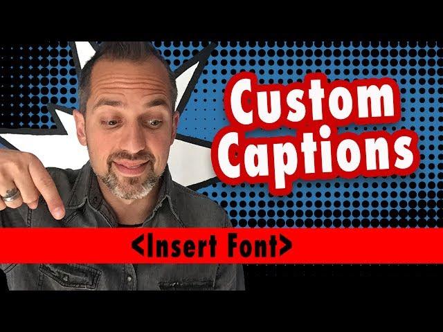 How to Add Captions/Subtitles to a video file permanently (Camtasia Tutorial)