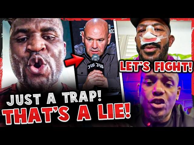 Francis Ngannou ACCUSES Dana White of LYING! Alex Pereira & Jon Jones, Khalil vs Jamahal NEXT?