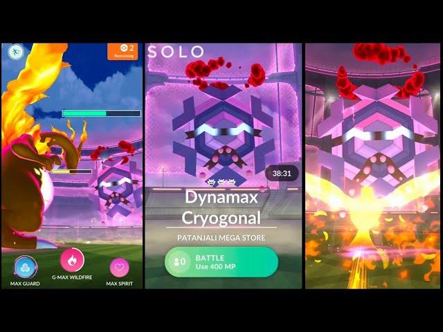 Dynamax Cryogonal Solo in Pokemon Go | Max Monday |